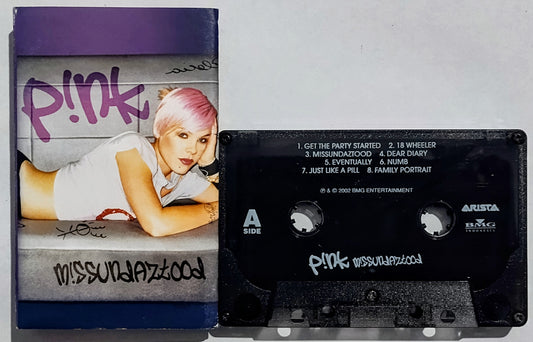 Pink - “M!ssundaztood” - CASSETTE TAPE (Indonesia) VG/VG+