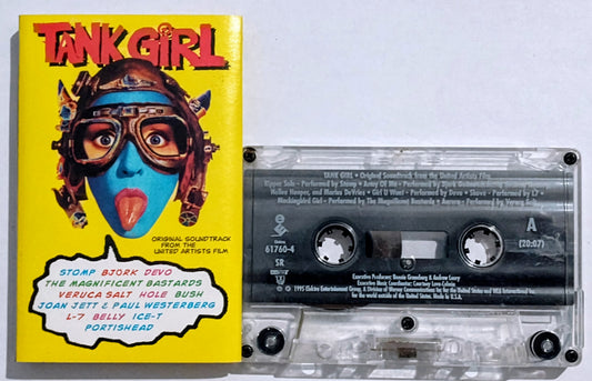 Various Artists - “Tank Girl Soundtrack” - CASSETTE TAPE VG+/VG