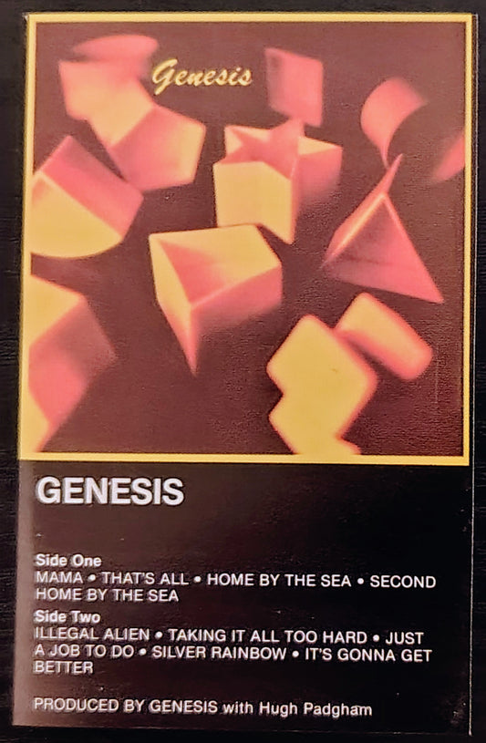 Genesis - “Genesis” - CASSETTE TAPE VG+/VG