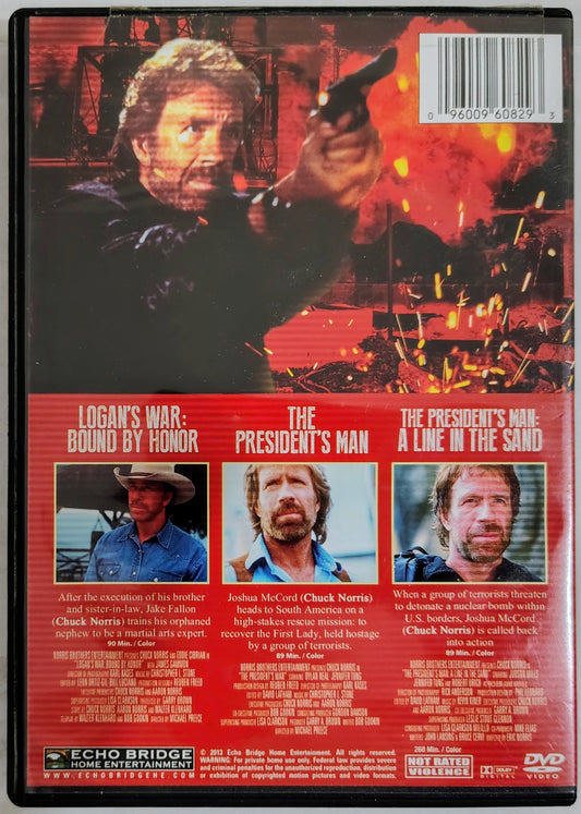 Chuck Norris 3-Film Collection DVD