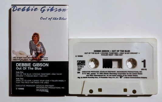 Debbie Gibson - "Out Of The Blue" - CASSETTE TAPE (SR; DOLBY HX PRO) VG+/VG+