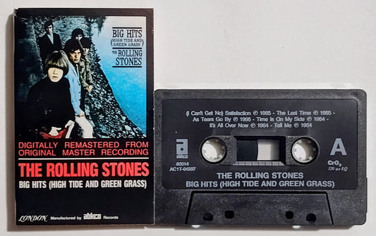 Rolling Stones - "Big Hits (High Tide And Green Grass)" - CASSETTE TAPE (Chrome) G+/VG+