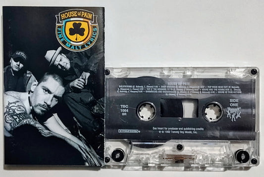 House Of Pain - "Fine Malt Lyrics" - CASSETTE TAPE (DOLBY) VG/VG