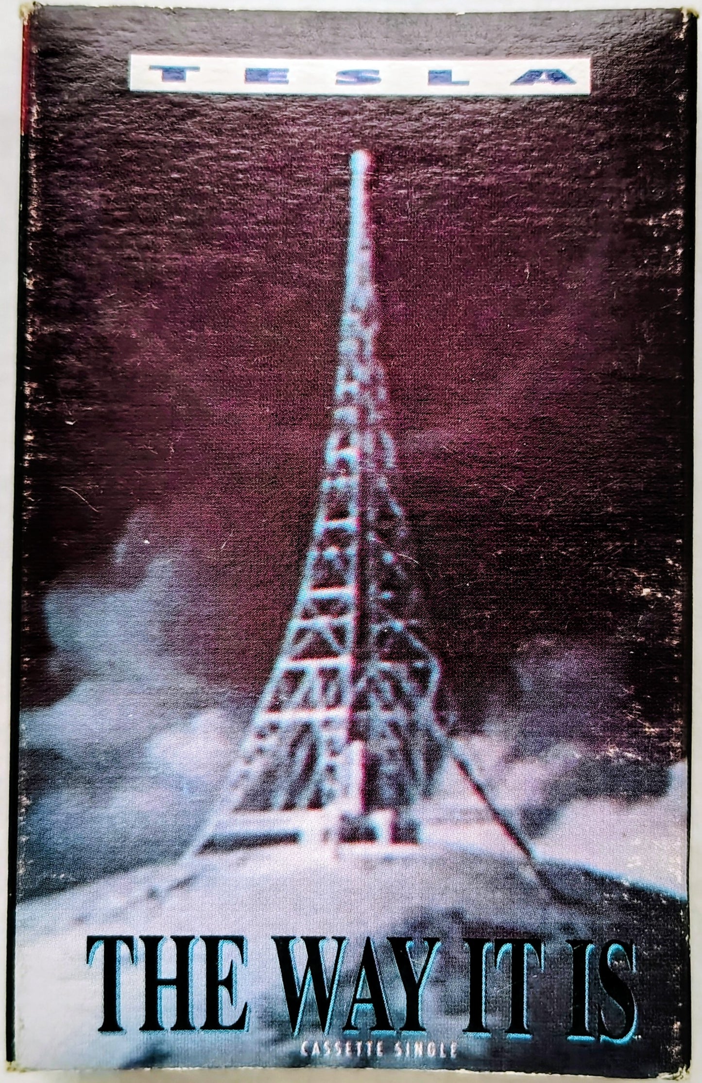 Tesla - "The Way It Is" - CASSETTE TAPE (Single) VG+/G+
