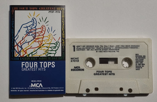 Four Tops - "Greatest Hits" - CASSETTE TAPE VG+/VG+