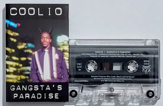 Coolio - “Gangsta’s Paradise” - CASSETTE TAPE VG+/VG+ *🌟*