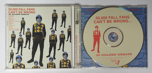 Various Artists (Beggars Banquet Records Compilation) - "50,000 Fall Fans Can't Be Wrong; 39 Golden Greats" - COMPACT DISC (2x) VG+/NM