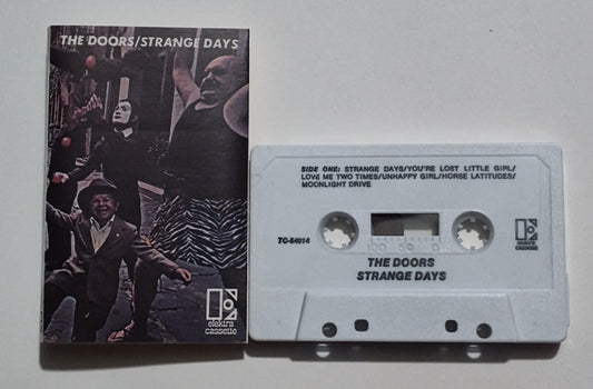 Doors, The - "Strange Days" - CASSETTE TAPE VG+/VG+
