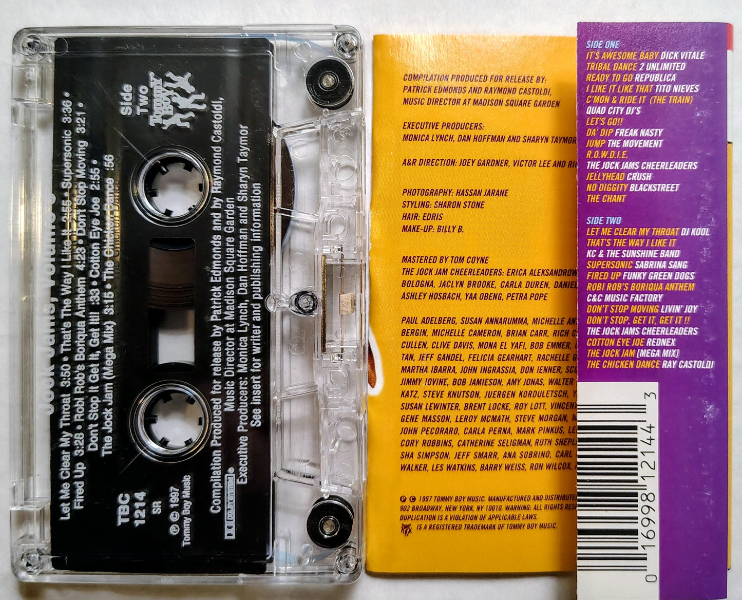Various Artists - “ESPN Jock Jams Vol. 3” - CASSETTE TAPE VG+/VG+