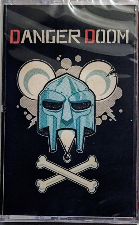 Danger Doom (Danger Mouse + MF DOOM) - "The Mouse And The Mask" - INDIE CASSETTE TAPE (Italy; "Fan Club" Tape) M/M (Sealed)