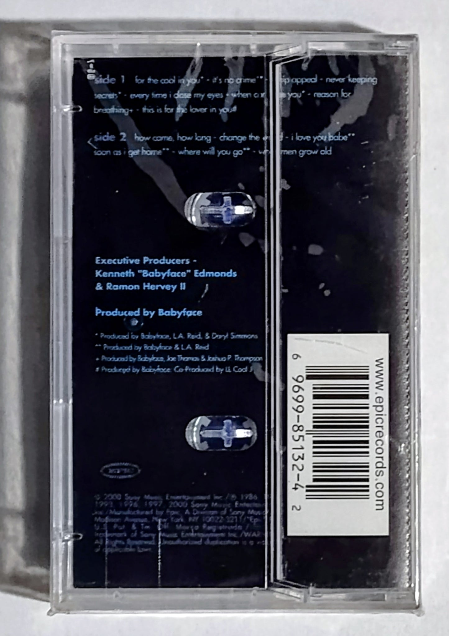 Babyface - “A Collection Of His Greatest Hits” - CASSETTE TAPE M/M (Sealed with hype sticker)