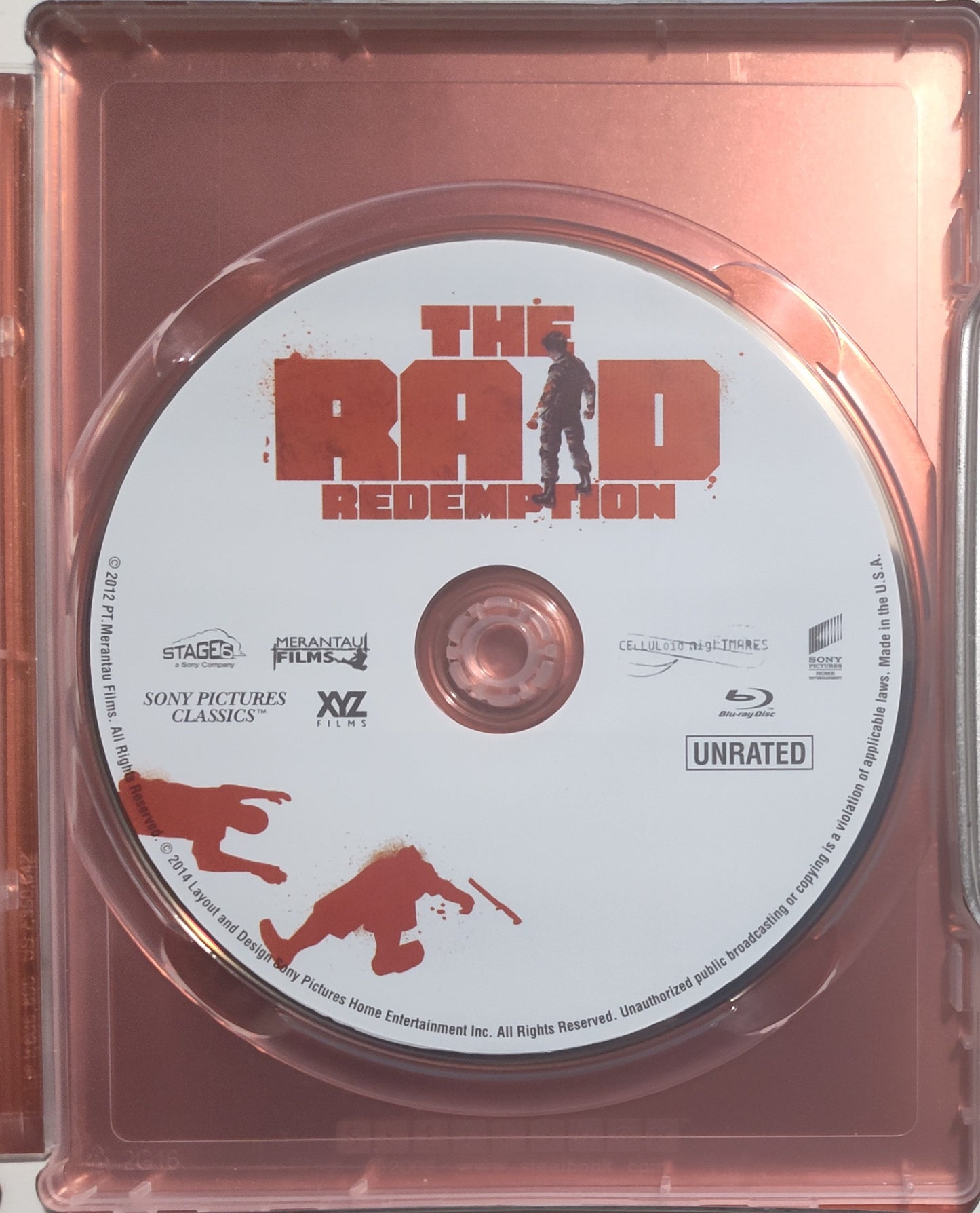 The Raid: Redemption - BLU-RAY (Steelbook) VG+/NM