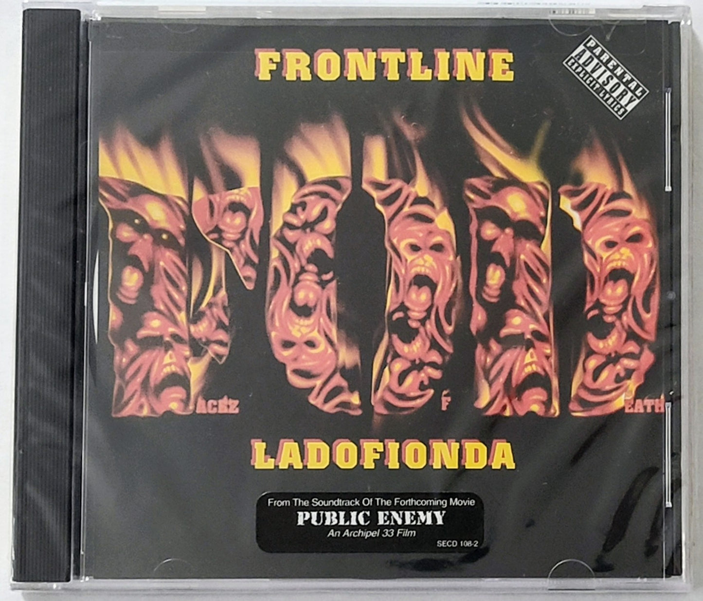 Facez Of Death - “Frontline/ Ladofionda” - COMPACT DISC (Maxi Single) M/M (Sealed)