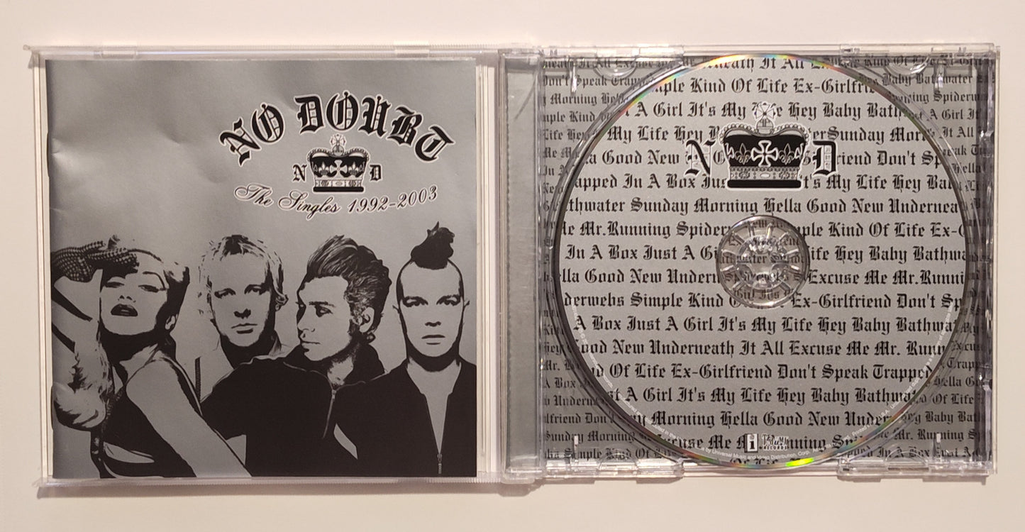No Doubt - "The Singles 1992-2003" - COMPACT DISC G+/G+