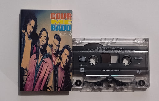Color Me Badd - "C.M.B." - CASSETTE TAPE (DOLBY HX PRO B NR) VG+/VG+