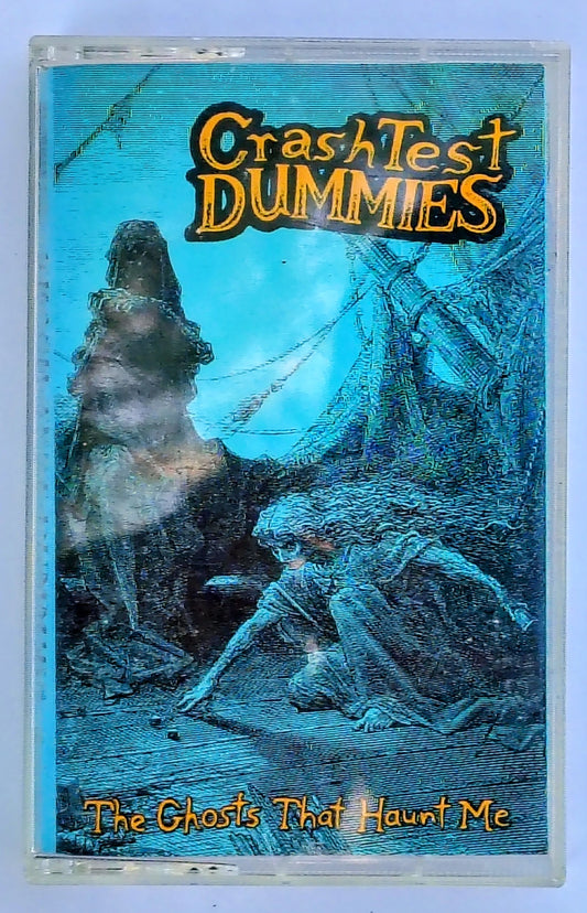 Crash Test Dummies - "The Ghosts That Haunt Me" - CASSETTE TAPE (Canada; clear shell) VG/VG *🚨*