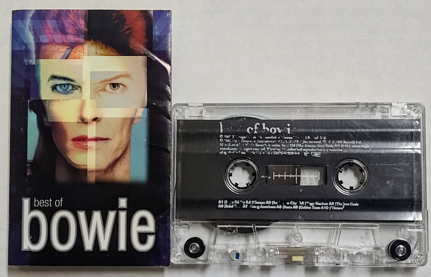 David Bowie - “Best Of Bowie” - CASSETTE TAPE (USA Version) VG/VG (Some wear to side b shell)