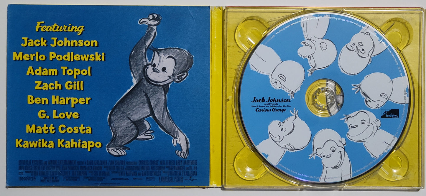 Jack Johnson And Friends - "Curious George" - COMPACT DISC G+/G+
