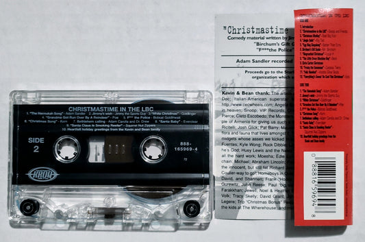 Kevin And Bean - "Christmas Time In The LBC" - CASSETTE TAPE VG+/VG+