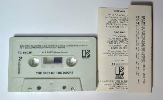 Doors, The - "The Best Of The Doors" - CASSETTE TAPE (DOLBY) VG/G+
