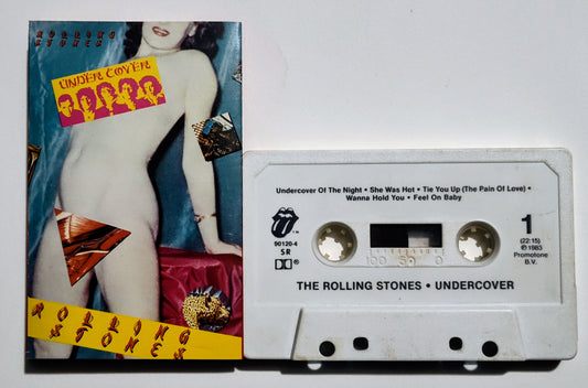 Rolling Stones - "Under Cover" - CASSETTE TAPE (SR; DOLBY) G+/G+