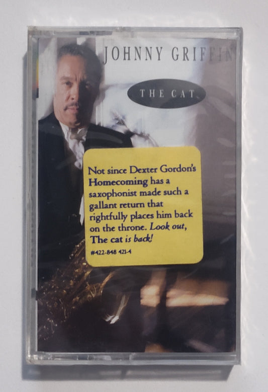 Johnny Griffin - "The Cat" - CASSETTE TAPE (DOLBY) M/M (Sealed w/ hype sticker)