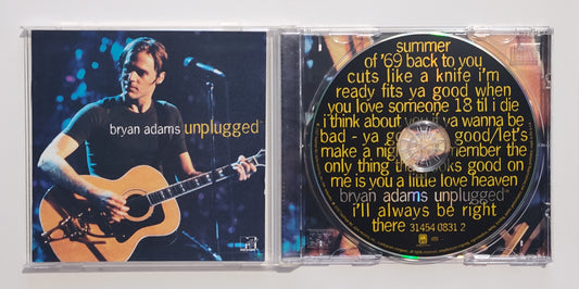 Bryan Adams - "MTV Unplugged" - COMPACT DISC VG+/VG+