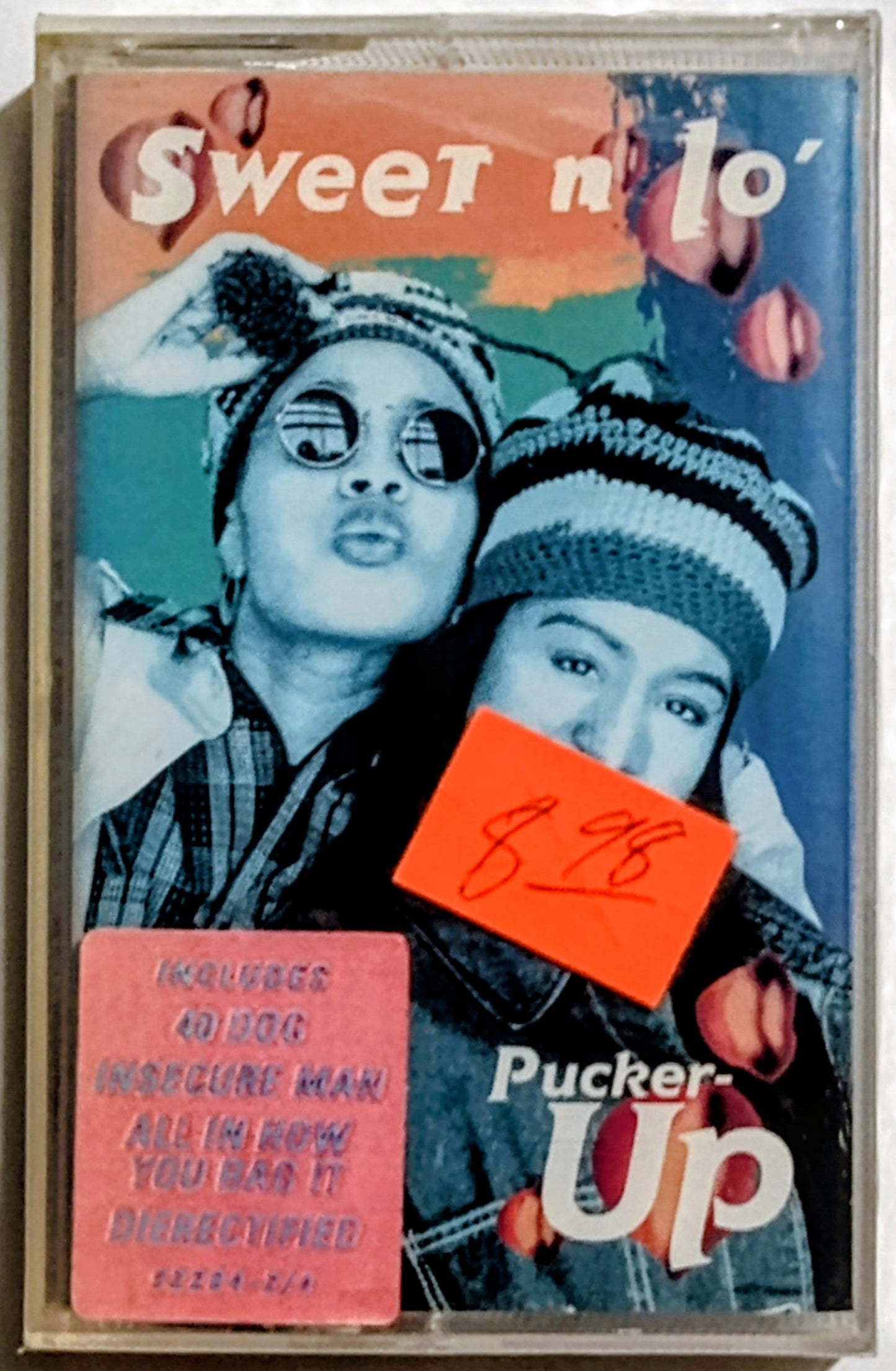 Sweet N Lo' - "Pucker Up" - CASSETTE TAPE M/M (Sealed with hype sticker)