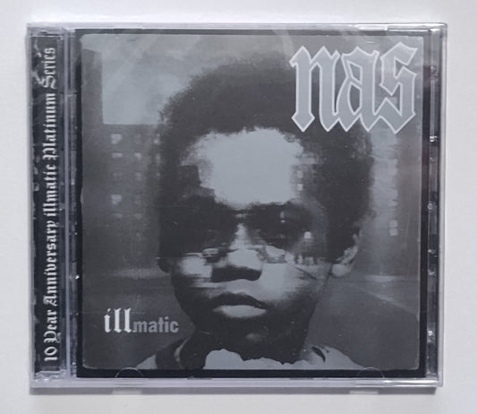 Nas - "Illmatic (10 Year Anniversary Platinum Series)" - COMPACT DISC M/M (Sealed)