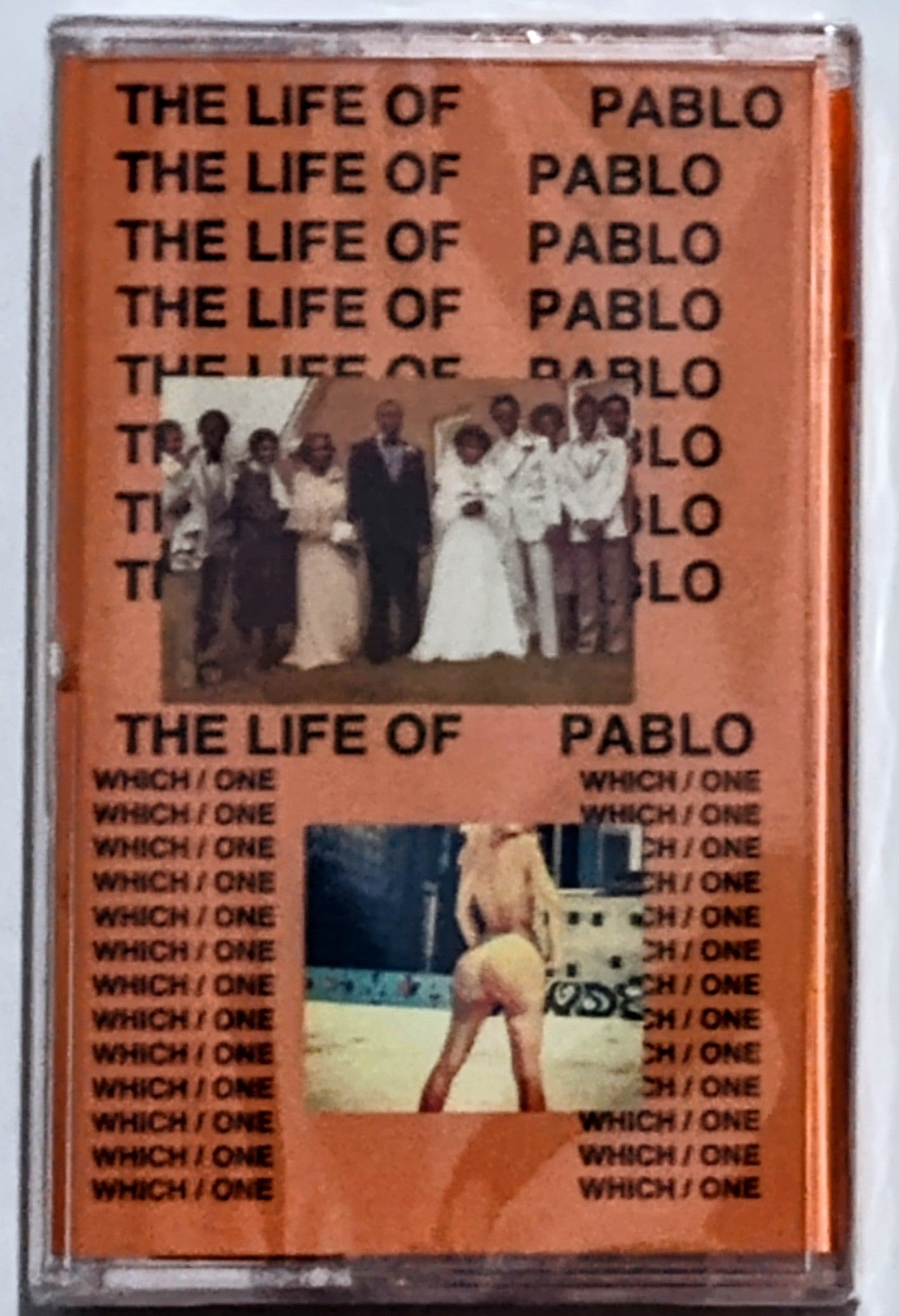 Kanye West - “Life Of Pablo” - INDIE CASSETTE TAPE (Italy “Fan Club” Import) M/M (Sealed)