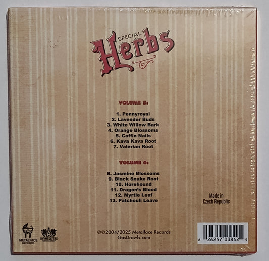 MF DOOM - "Metal Fingers Presents: Special Herbs Vols 5 & 6" - INDIE COMPACT DISC M/M (Sealed)