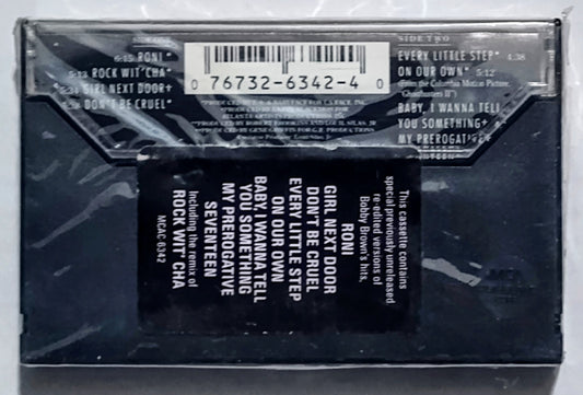 Bobby Brown - “Dance! …Ya Know It!” - CASSETTE TAPE NM/M (Sealed with hype sticker; hole in cellophane)