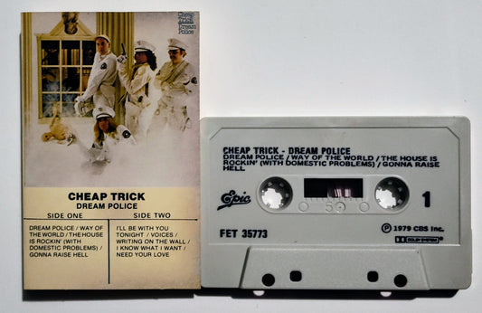 Cheap Trick - "Dream Police" - CASSETTE TAPE (Canada; DOLBY) VG/VG+