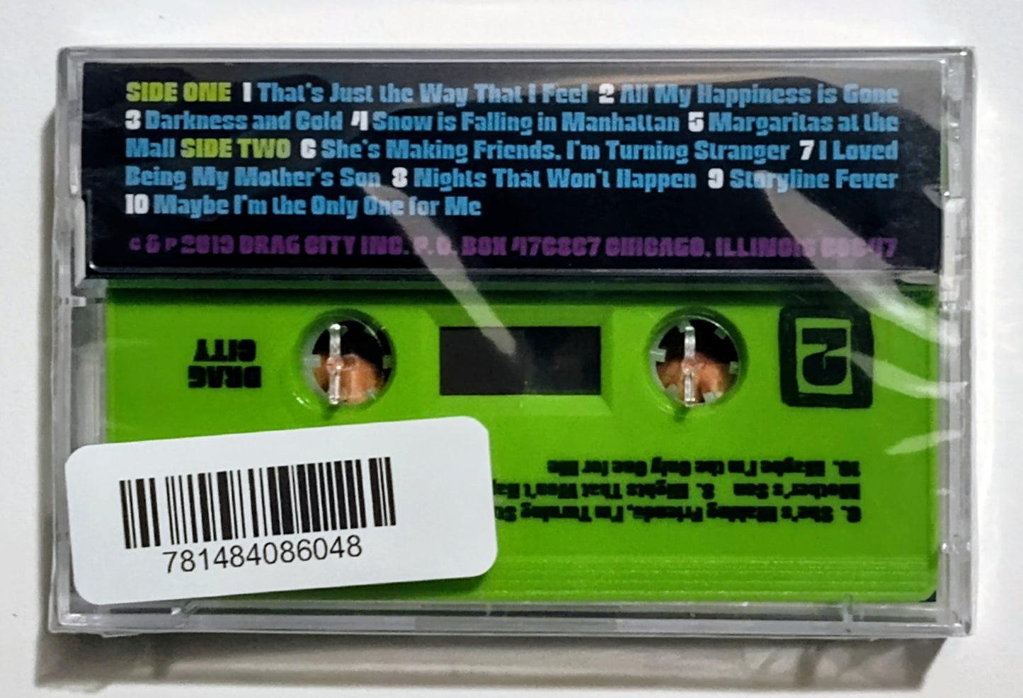 Purple Mountains (David Berman of Silver Jews) - "Purple Mountains" - INDIE CASSETTE TAPE (Neon green shell) M/M (Sealed)
