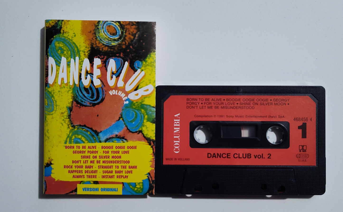 Various Artists - "Dance Club Vol. 2 Compilation" - CASSETTE TAPE (DOLBY B NR) VG+/VG+
