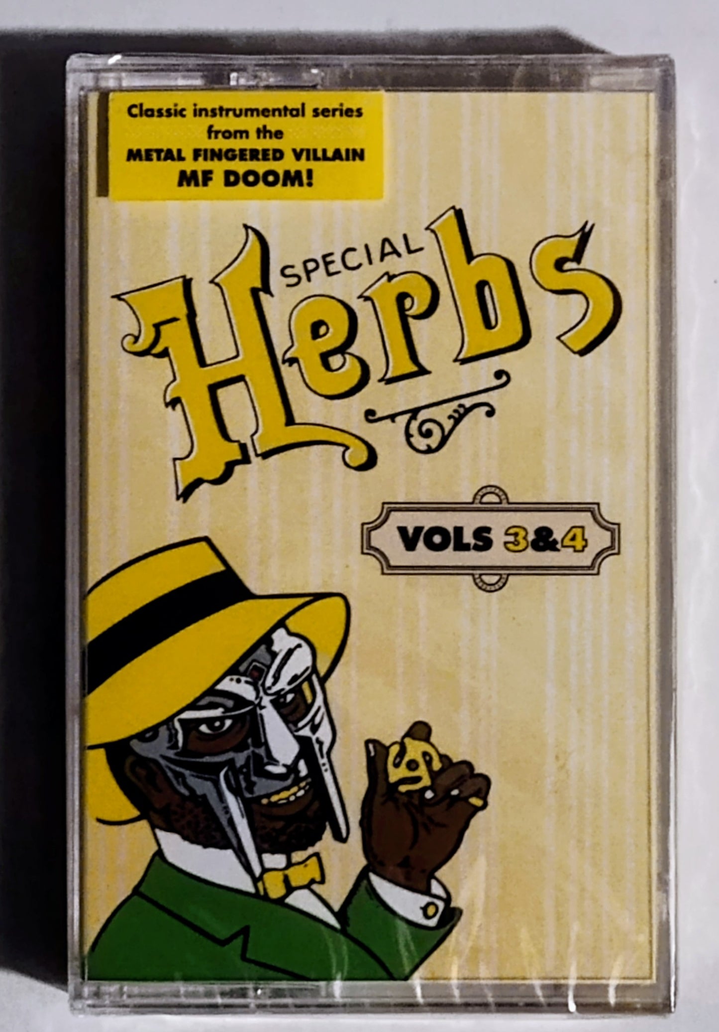 MF Doom (Metal Fingers) - "Special Herbs (Instrumentals; 5-Tape Complete Set)" - INDIE CASSETTE TAPE M/M (All Sealed; FREE SHIPPING)