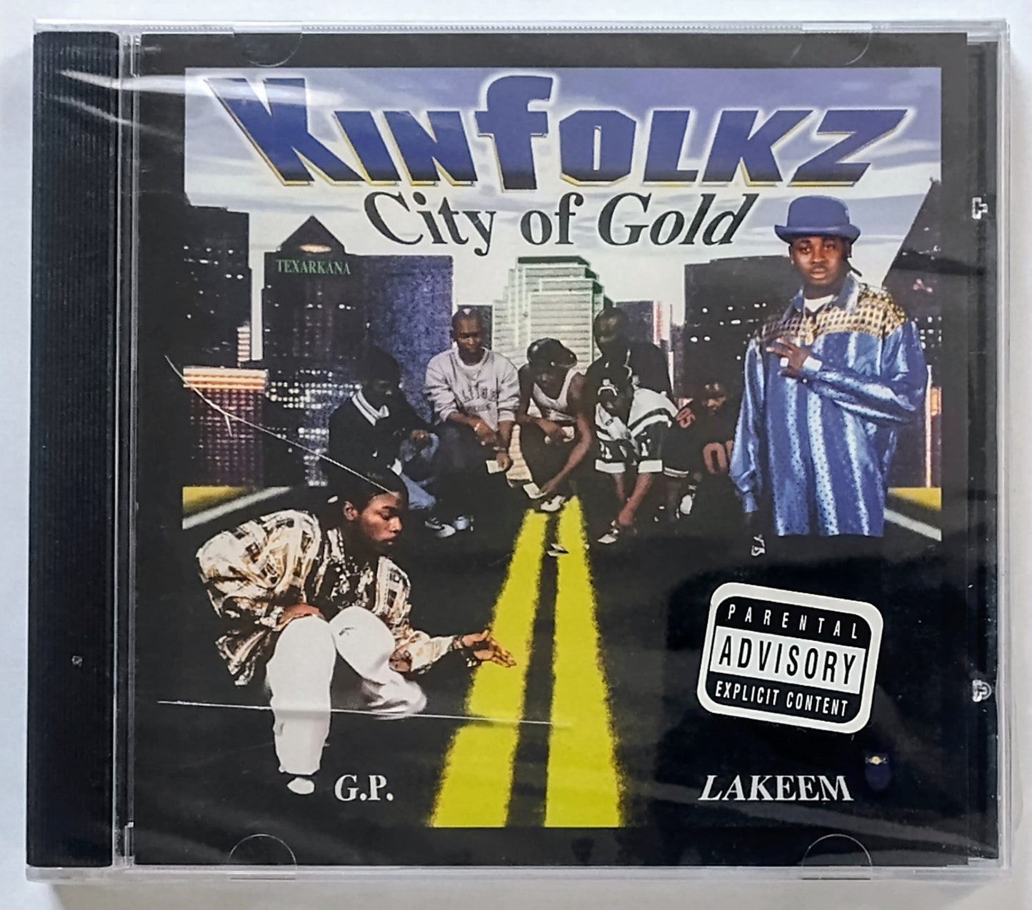 Kinfolkz - “City Of Gold” - COMPACT DISC VG+/M (Sealed; large crack in cover)