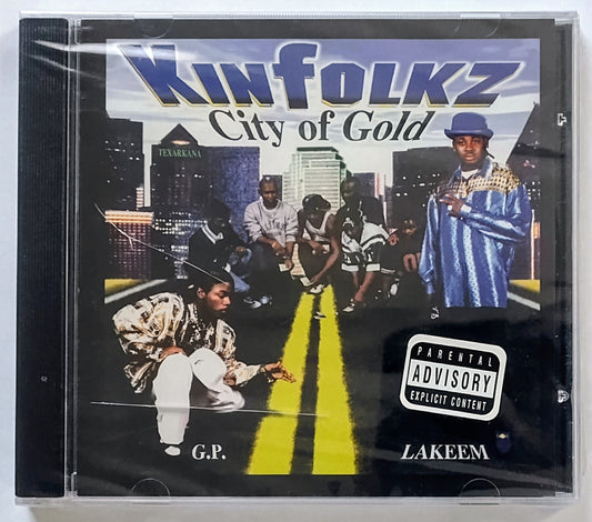 Kinfolkz - “City Of Gold” - COMPACT DISC VG+/M (Sealed; large crack in cover)