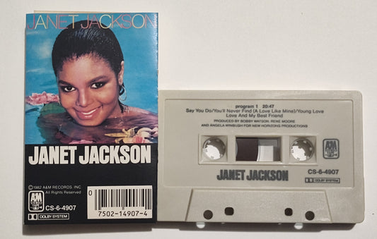 Janet Jackson - "Janet Jackson" - CASSETTE TAPE (DOLBY) NM/NM