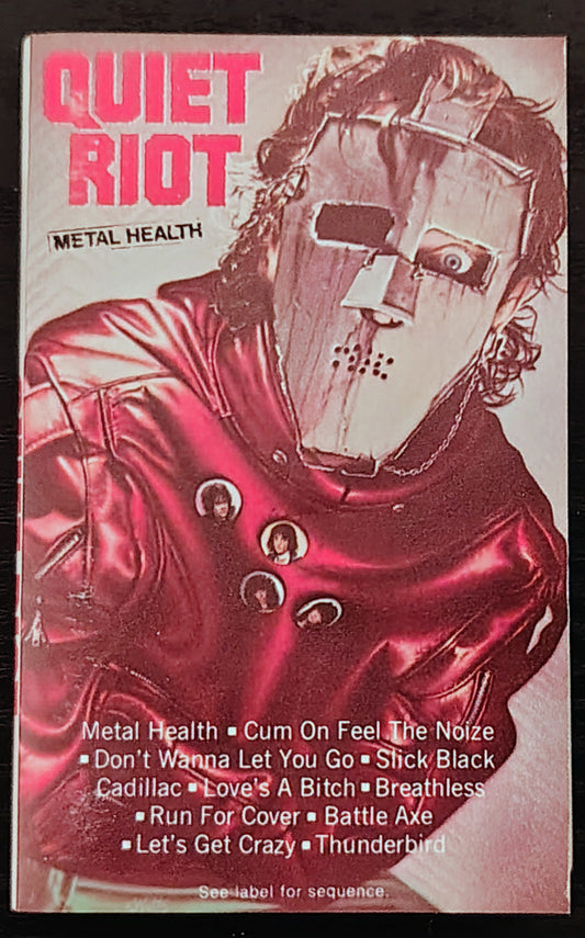 Quiet Riot - "Metal Health" - CASSETTE TAPE VG+/G+