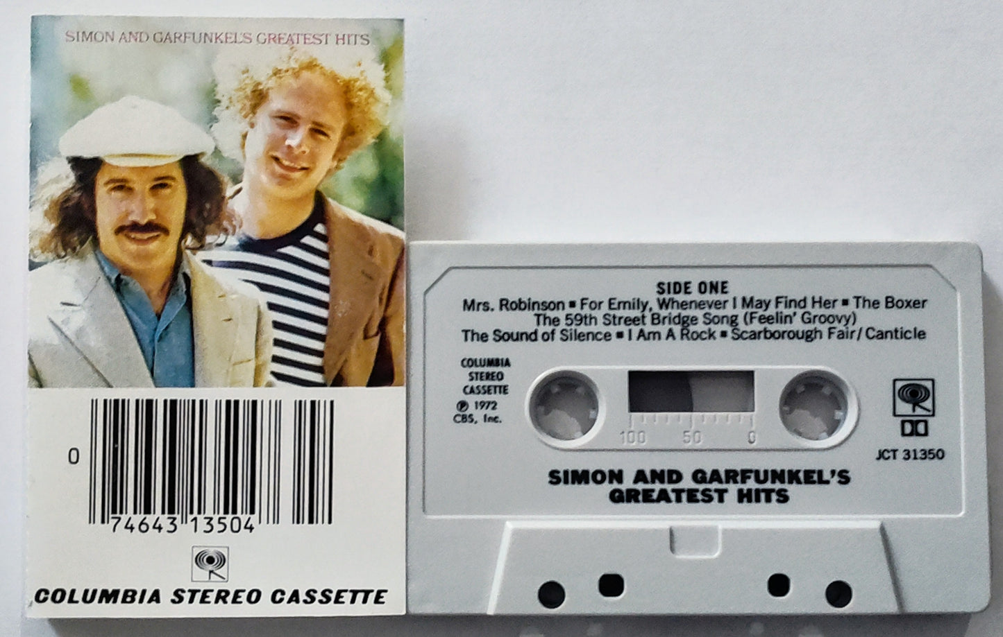 Simon & Garfunkel - “Greatest Hits” - CASSETTE TAPE VG+/VG+