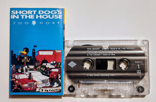 Too $hort - "Short Dog's In The House" - CASSETTE TAPE (DOLBY) VG+/VG+