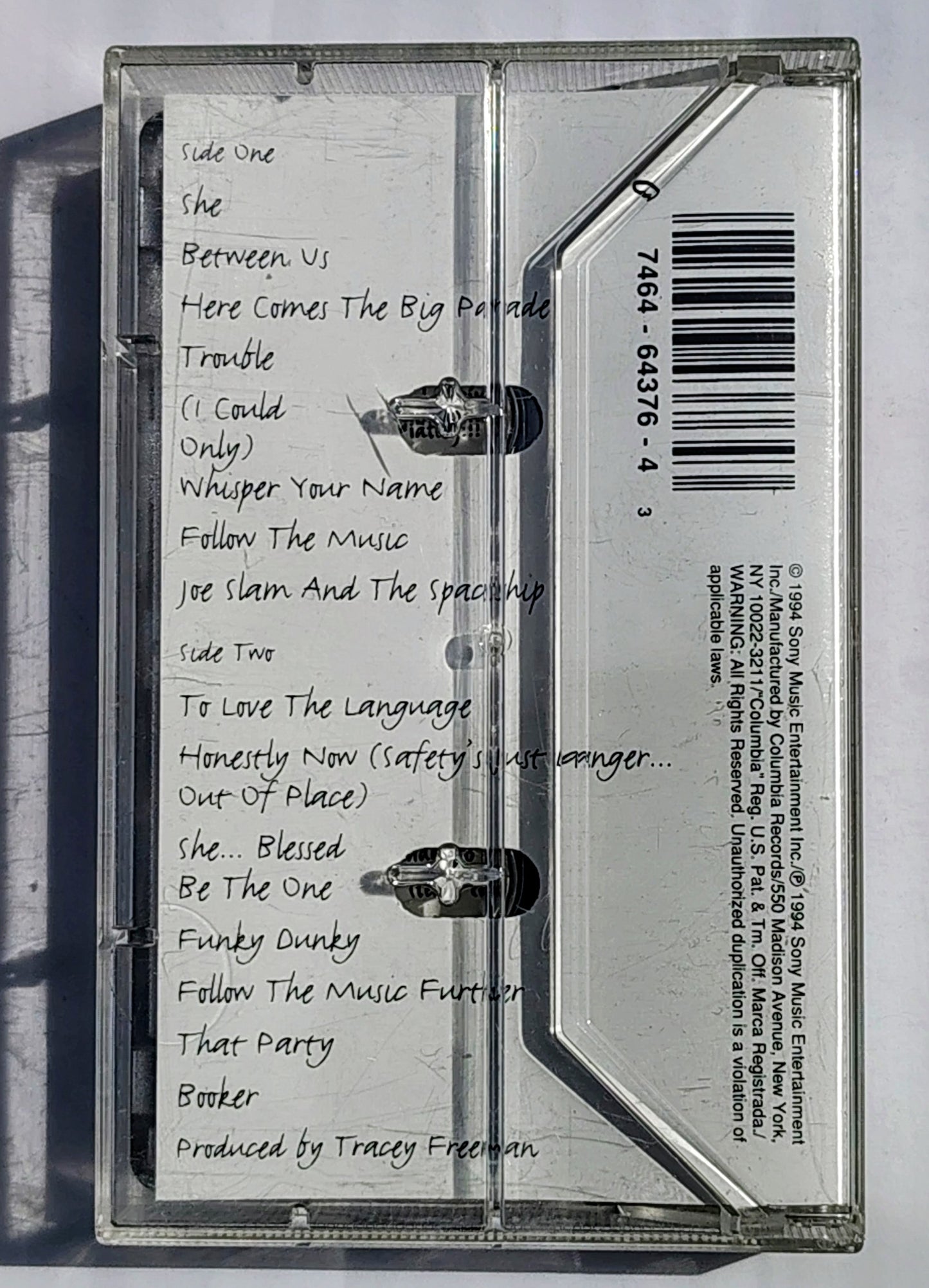 Harry Connick, Jr. - “She” - CASSETTE TAPE VG+/VG+