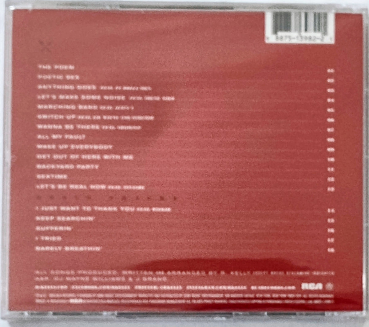R. Kelly - “The Buffet (Deluxe)” - COMPACT DISC M/M (Sealed with hype sticker)