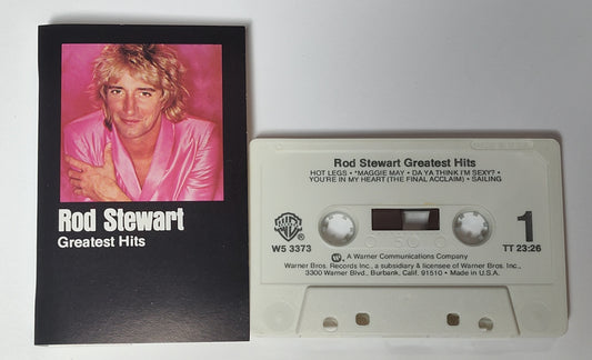 Rod Stewart - "Greatest Hits" - CASSETTE TAPE VG+/VG+