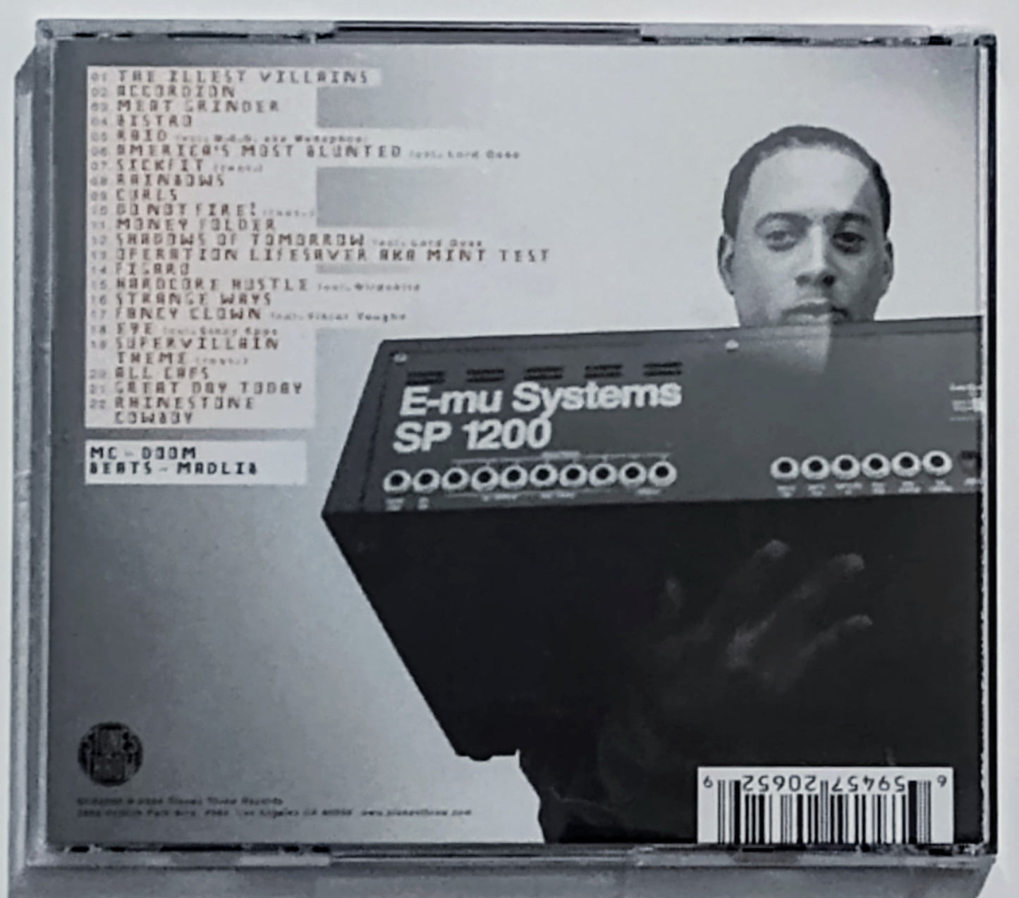 Madvillain (MF DOOM + Madlib) - "Madvillainy" - INDIE COMPACT DISC VG+/NM