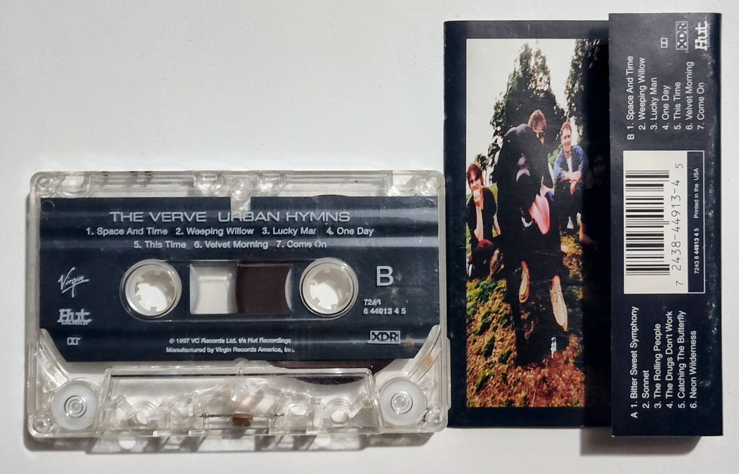 Verve, The (Hit single "Bittersweet Symphony)- "Urban Hymns" - CASSETTE TAPE VG/VG