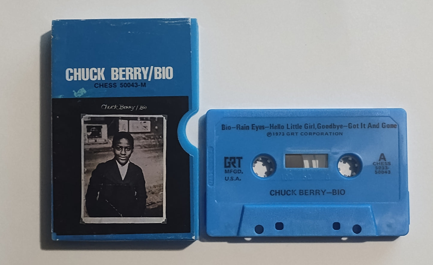 Chuck Berry - "Chess Box (3-Tape Set; 1 tape ONLY) - CASSETTE TAPE VG/VG