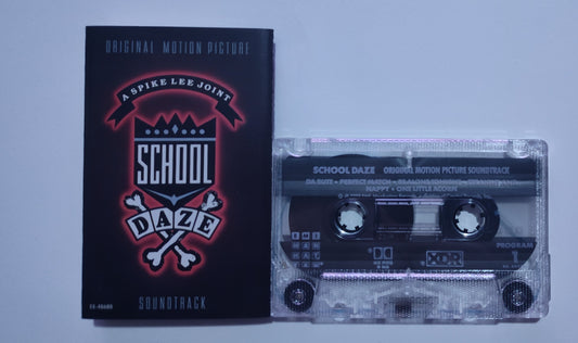 Various Artists - "School Daze Soundtrack" - CASSETTE TAPE (DOLBY HX PRO B NR) VG+/VG+
