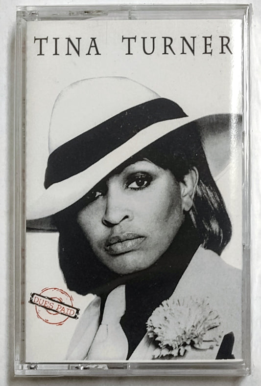 Tina Turner - “Dues Paid Volume 1” - CASSETTE TAPE M/M (Sealed)
